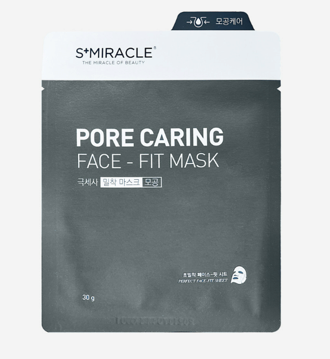 S_MIRACLE Pore Caring_Face Fit Mask